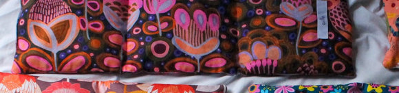 Pink Protea Abstract Rectangle Heatpack